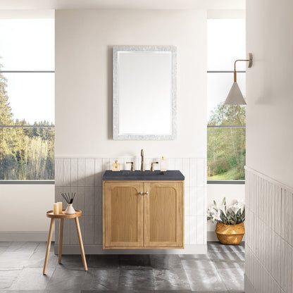 Laurent 30" Single Vanity Cabinet, Light Natural Oak