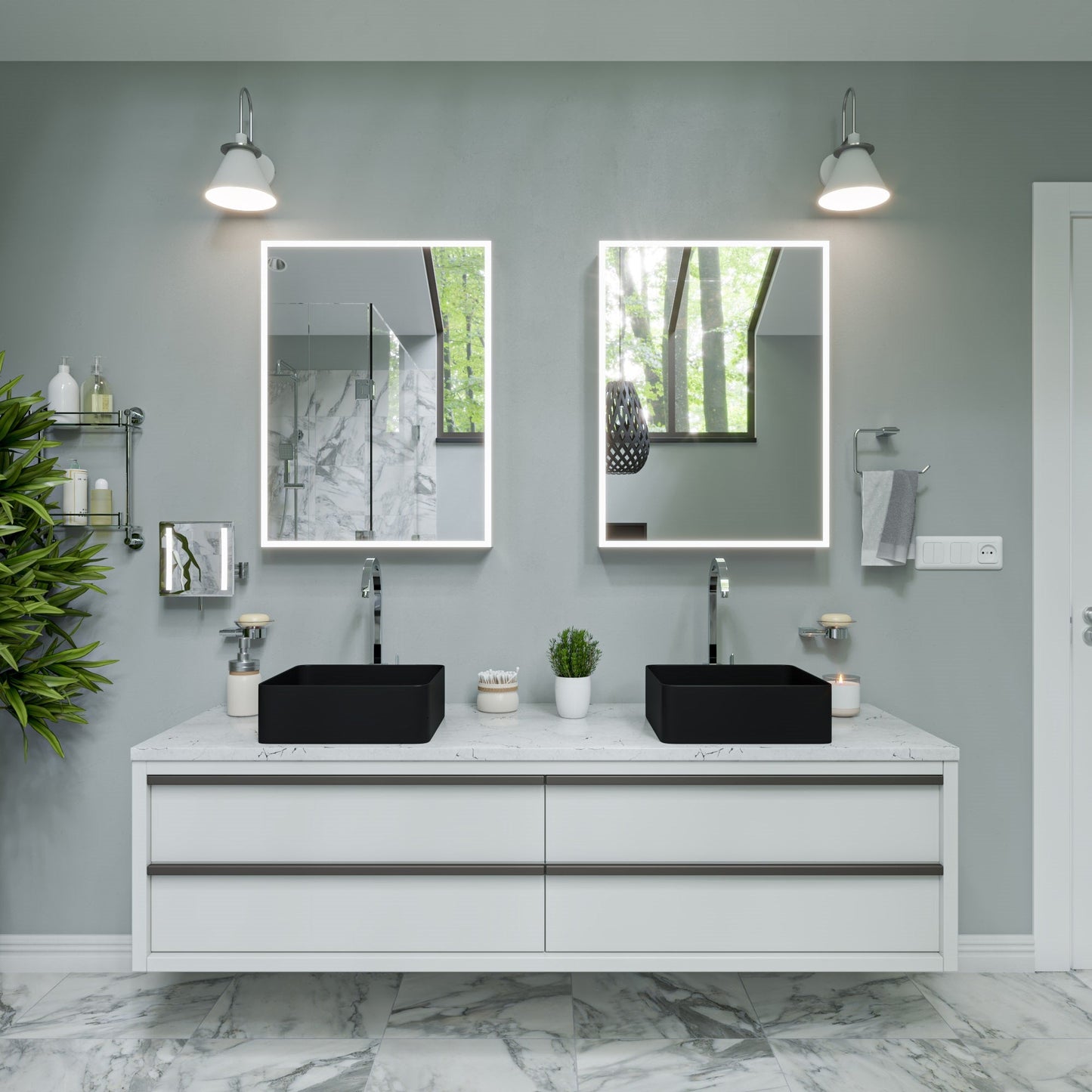 ALFI brand AB9515 6 Piece Bath Accessory Set