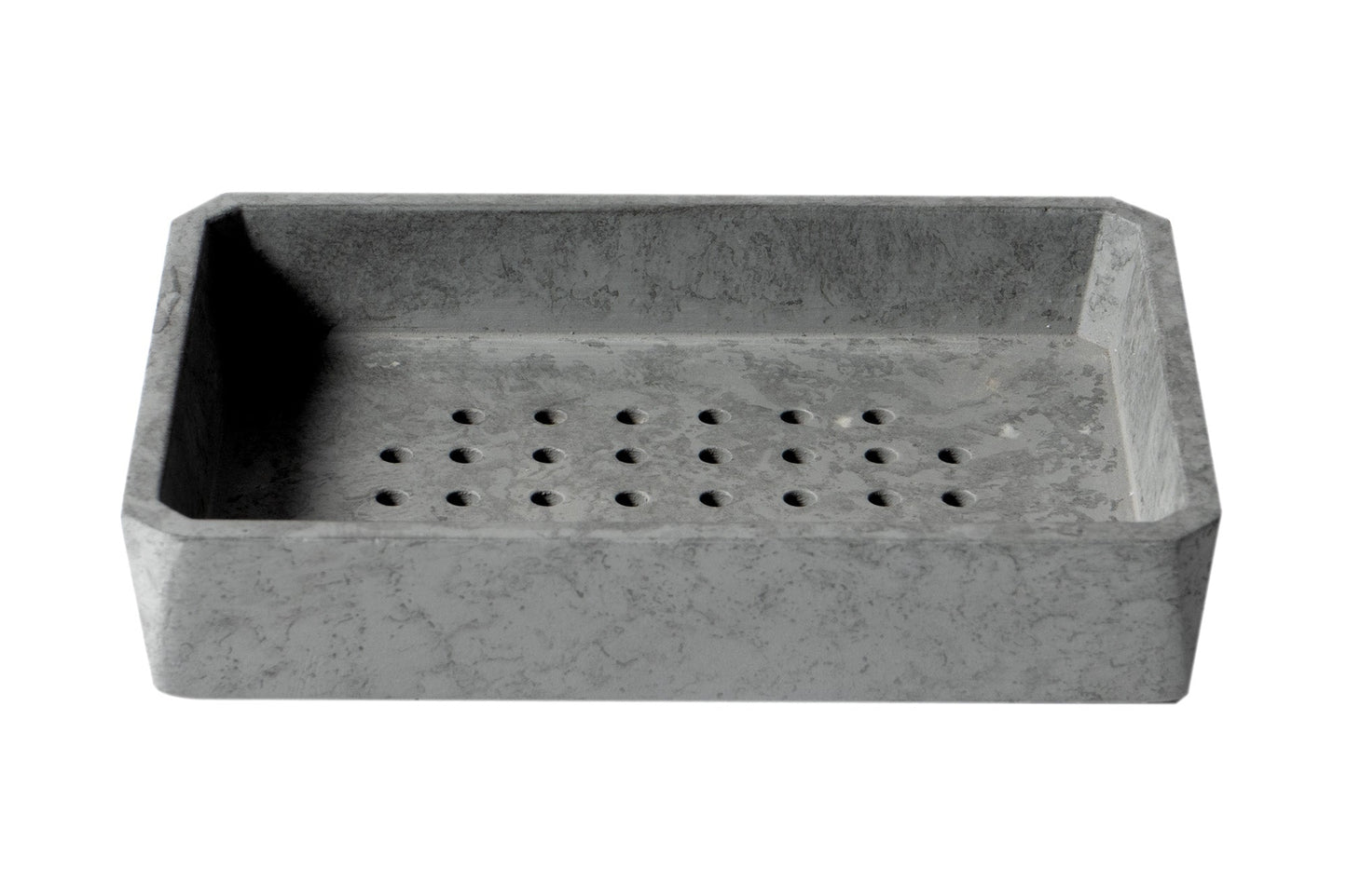 ALFI brand  ABCO1023 7 Piece Solid Concrete Gray Matte Bathroom Accessory Set