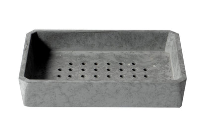 ALFI brand  ABCO1023 7 Piece Solid Concrete Gray Matte Bathroom Accessory Set