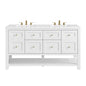 Breckenridge 60" Double Vanity