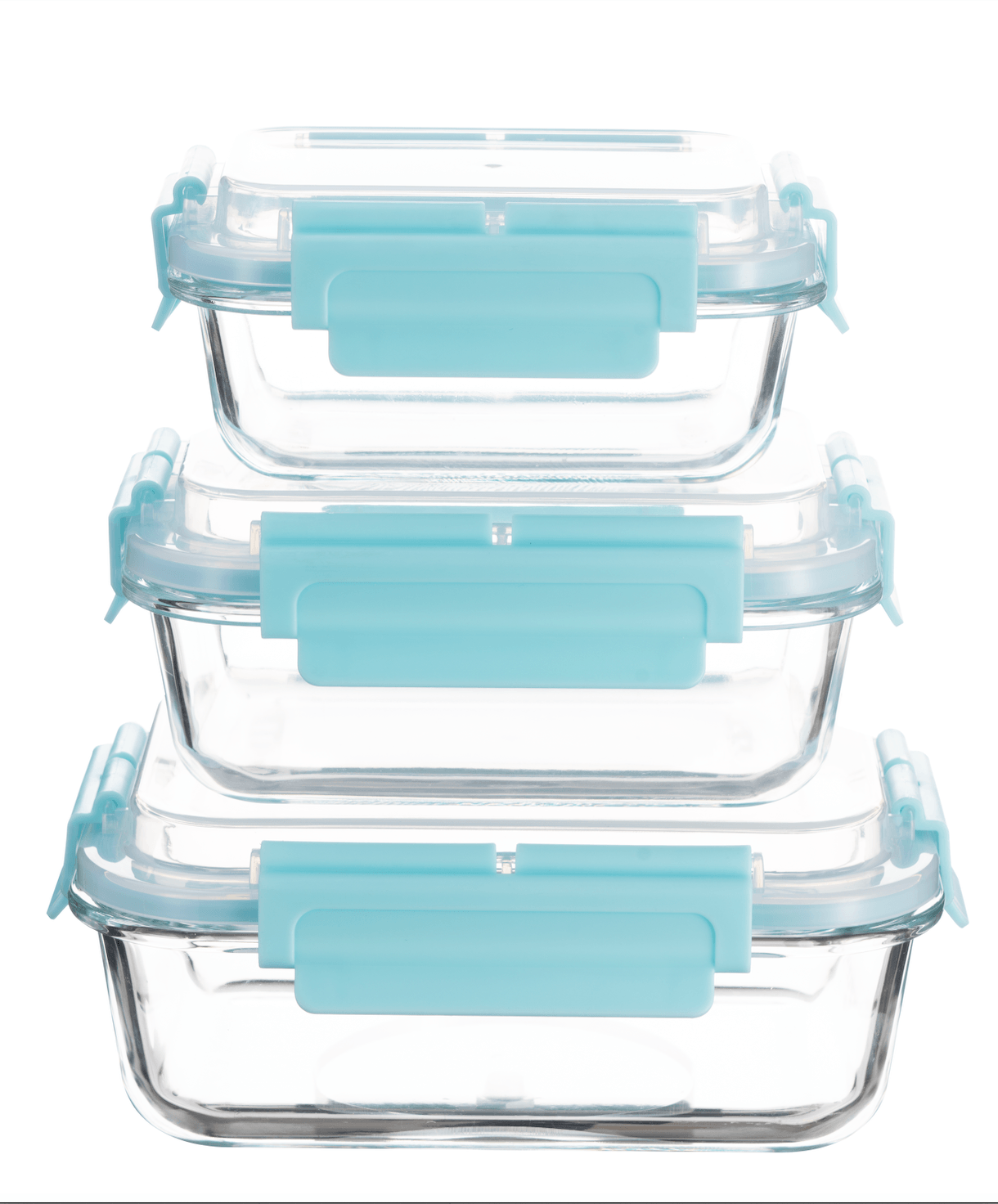 High Top Lid Rectangle Containers