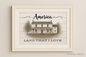 High-Resolution America Land That I Love Artwork with Kitchen + Metal Branding