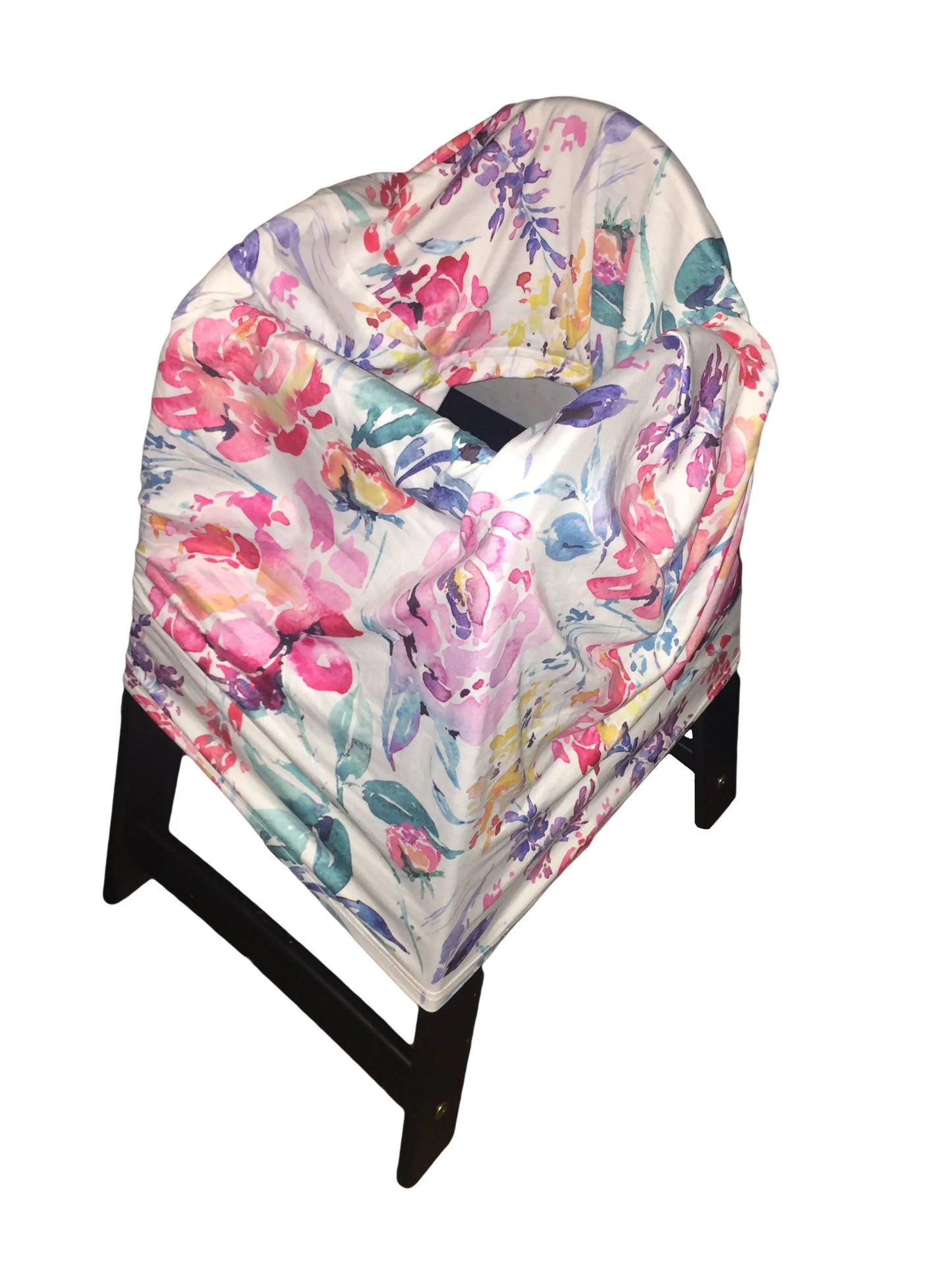 Car Seat Canopy and Breastfeeding Cover - Flora