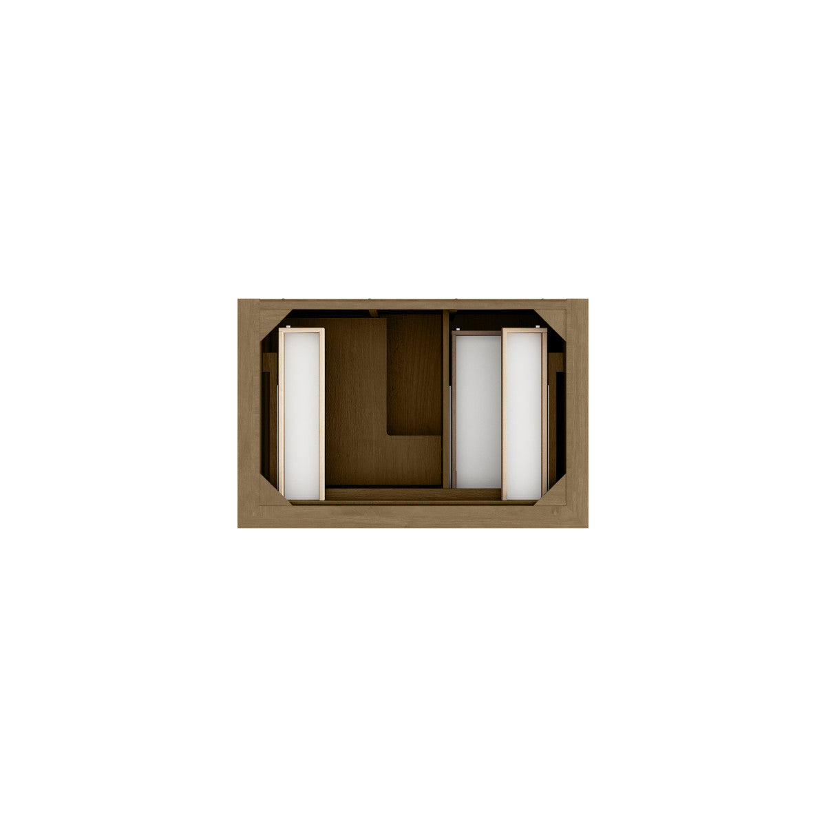 James Martin 547-V36 Brookfield 36” Single Vanity – Black Onyx / Honey Oak / Pearl Charcoal