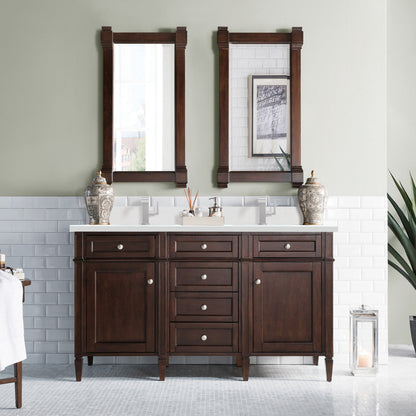 Brittany 60" Double Vanity Cabinet