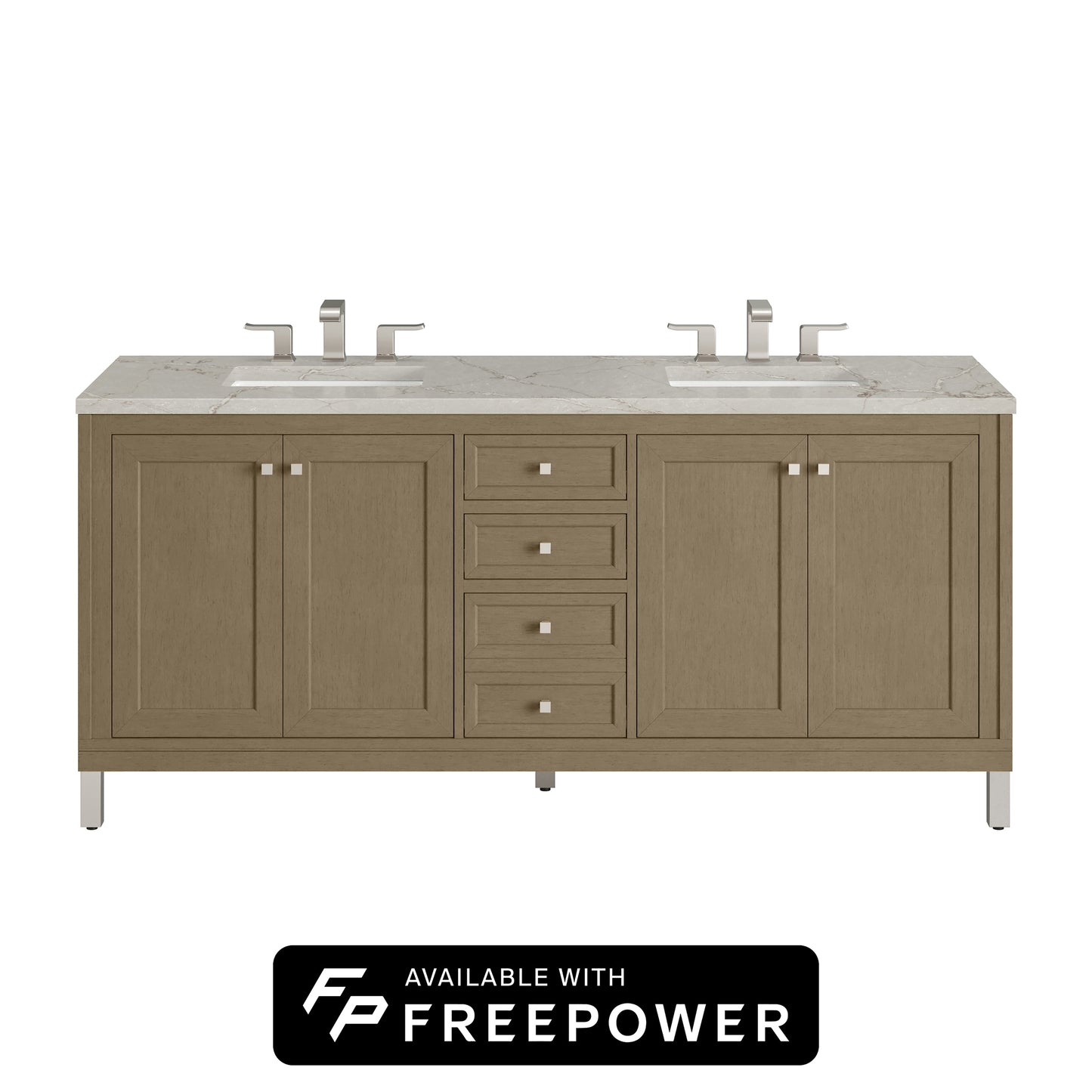 Chicago 72" Double Vanity