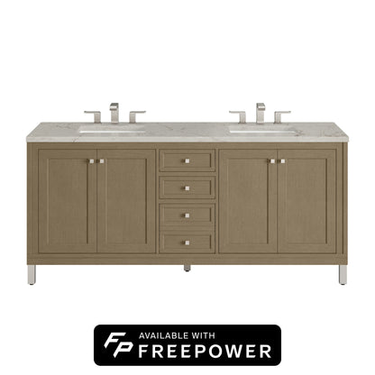 Chicago 72" Double Vanity