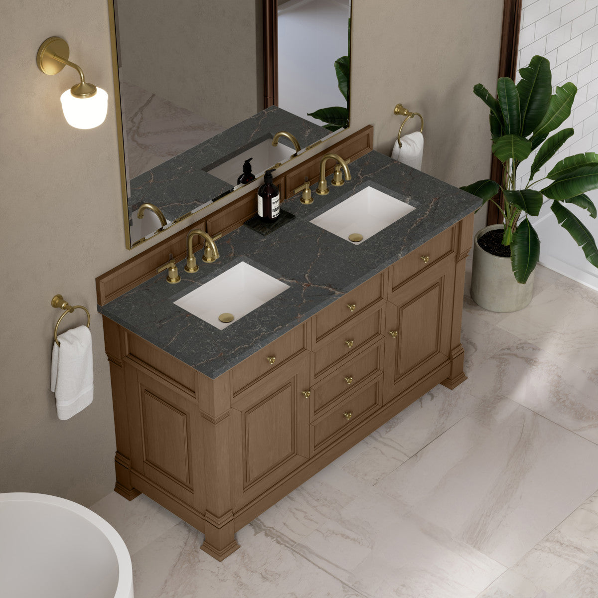 Brookfield 60" Double Vanity