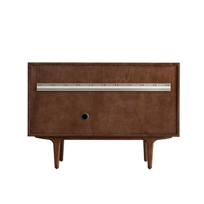 Amberly 48" Single Vanity Cabinet, Mid-Century Walnut