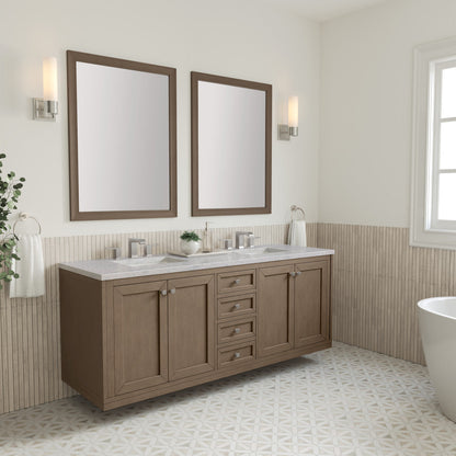 Chicago 72" Double Vanity Cabinet