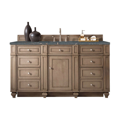 Bristol 60" Single Vanity Cabinet, Bright White