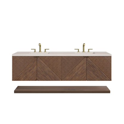 Marcello 72" Double Vanity Cabinet