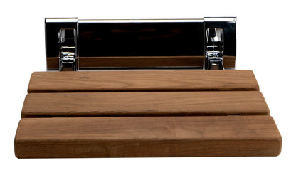 ALFI brand ABS14 14" Folding Teak Wood Shower Seat Bench
