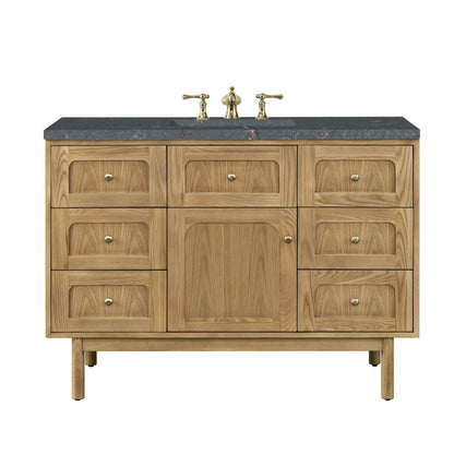 Laurent 48" Single Vanity Cabinet, Light Natural Oak