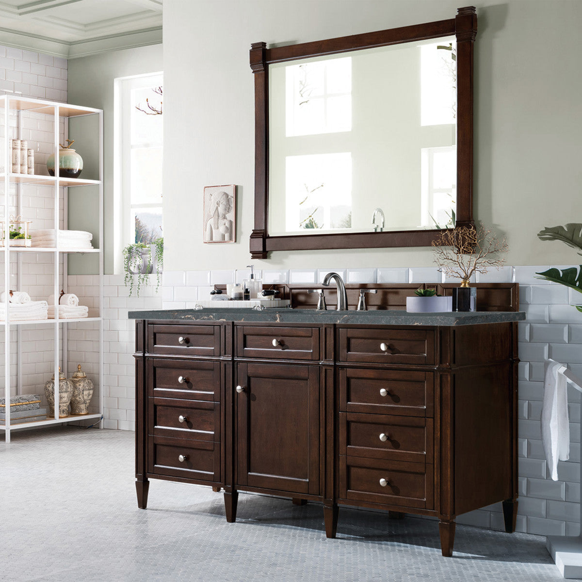Brittany 60" Single Vanity Cabinet