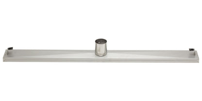 ALFI brand  ABLD32C 32" Modern Stainless Steel Linear Shower Drain with Groove Holes