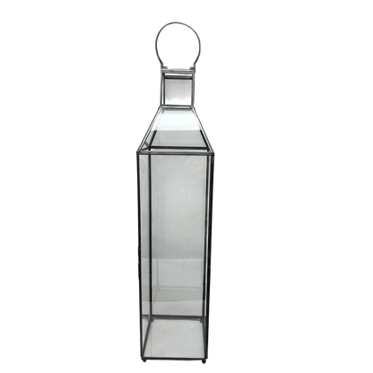 Elegant Metal & Glass Lantern