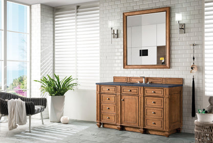 Bristol 60" Single Vanity Cabinet, Bright White