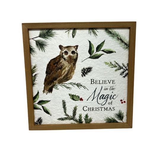 Believe In The Magic of Christmas Print