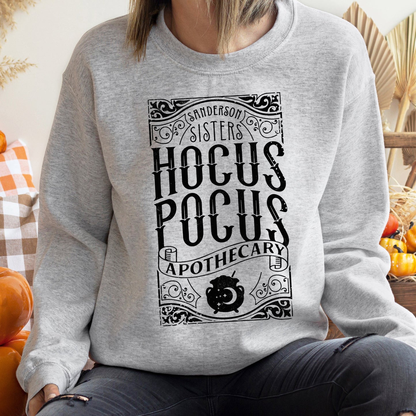 Hocus Pocus Vintage Halloween Sweatshirt
