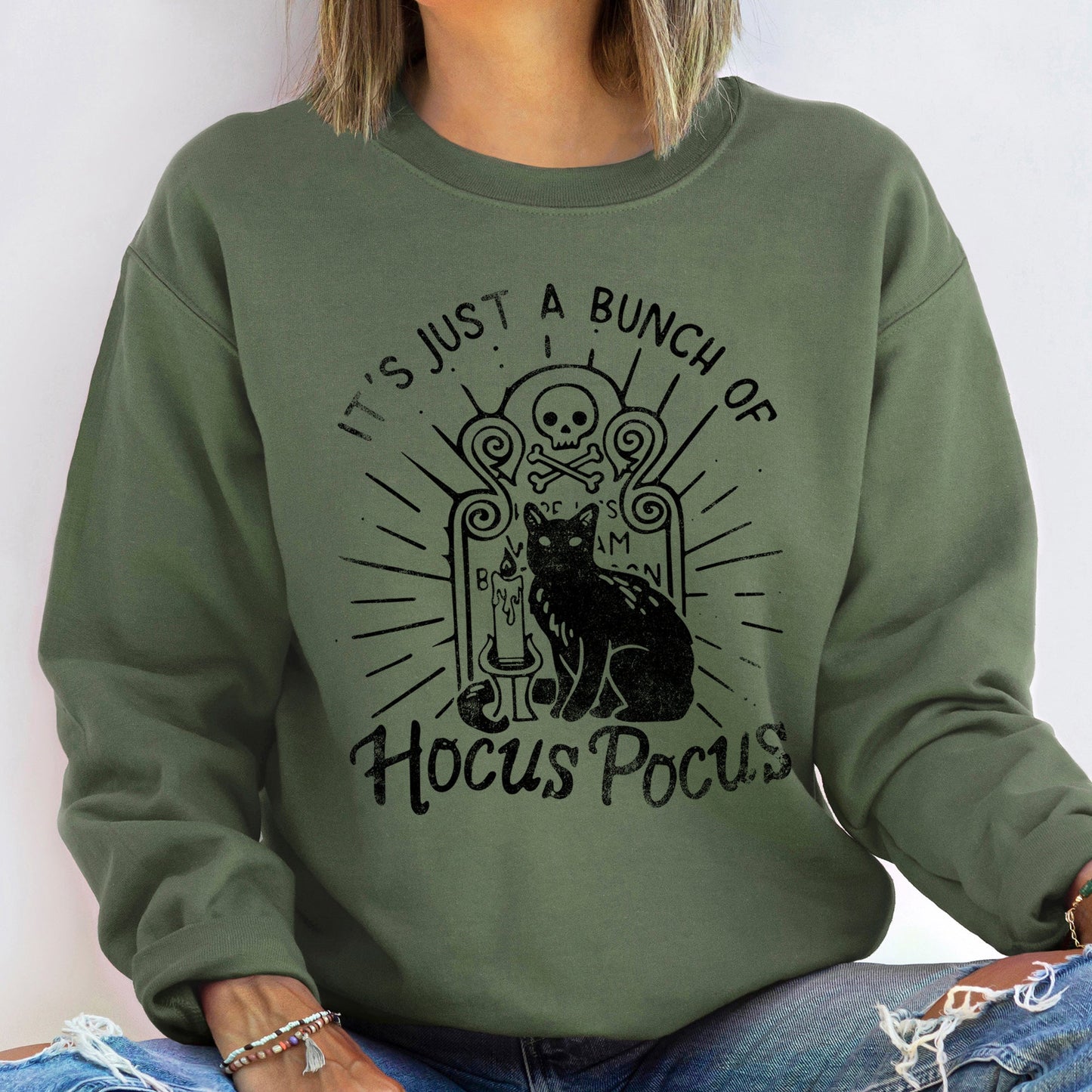 Bunch of Hocus Pocus Halloween Sweatshirt