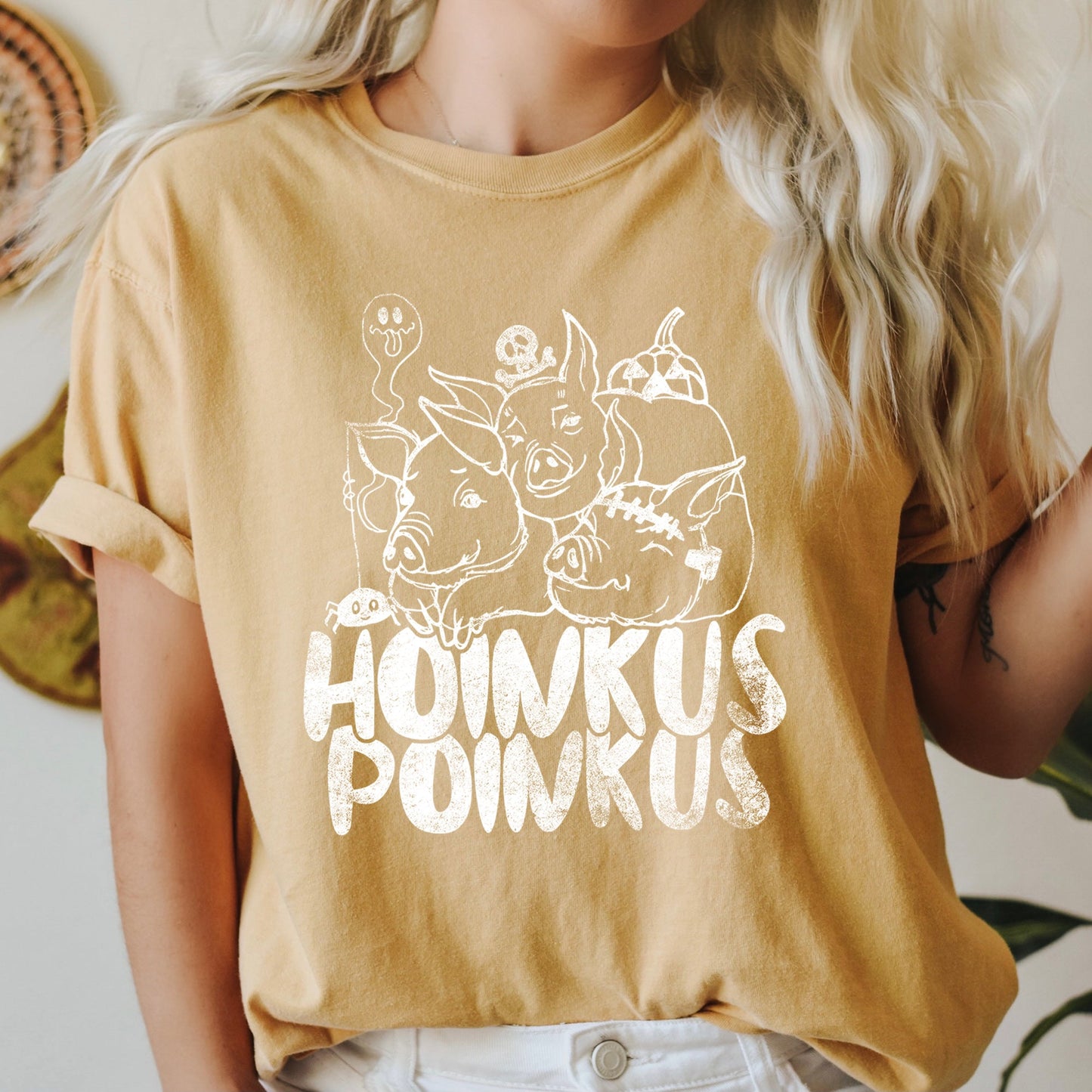 Hoinkus Poinkus Retro Halloween Comfort Colors Tshirt