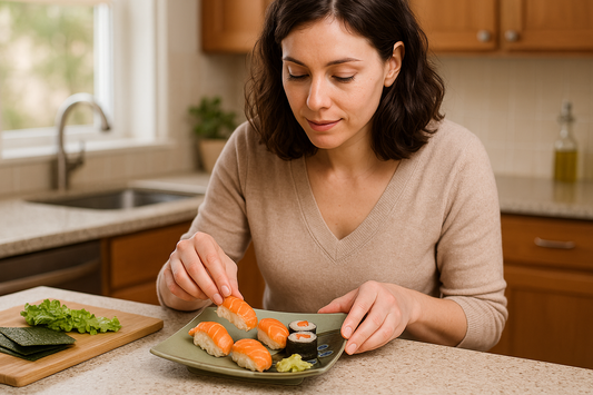 Homemaker using Yanco JP-1513 Japanese Sushi Rectangular Plate - 300 DPI