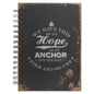 Hope As An Anchor Large Hardcover Wirebound Journal - Hebrews 6:19