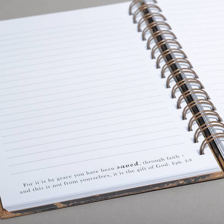 Hope As An Anchor Large Hardcover Wirebound Journal - Hebrews 6:19