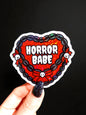 Horror Babe Glitter Vinyl Halloween Sticker