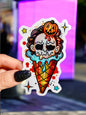 Horror Sundae Halloween Sticker