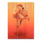 Hot Pink Flamingo Wood Print -Wall Art