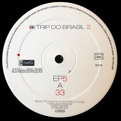 Trip Do Brasil 2 - EP5 (VINYL) | Excellent (EX) Very Good Plus (VG+)