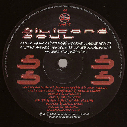 The Answer / Right On, Right On (VINYL) | Very Good Plus (VG+) Excellent (EX)