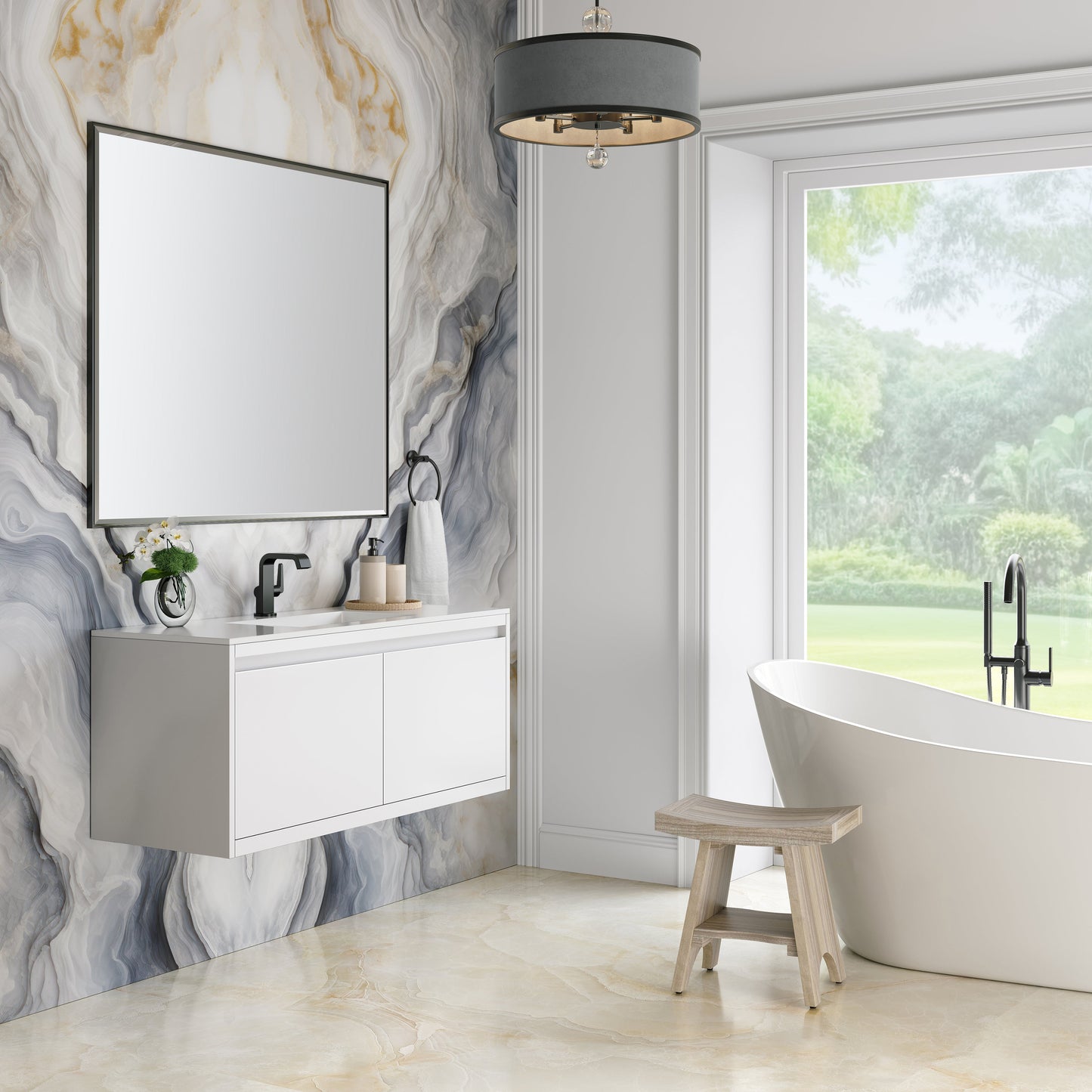 Mantova 47.3" Single Vanity Cabinet