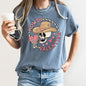 Howdy Valentine, Skeleton Cowboy, Western, Country, Comfort Colors Tshirt, Valentine's Day