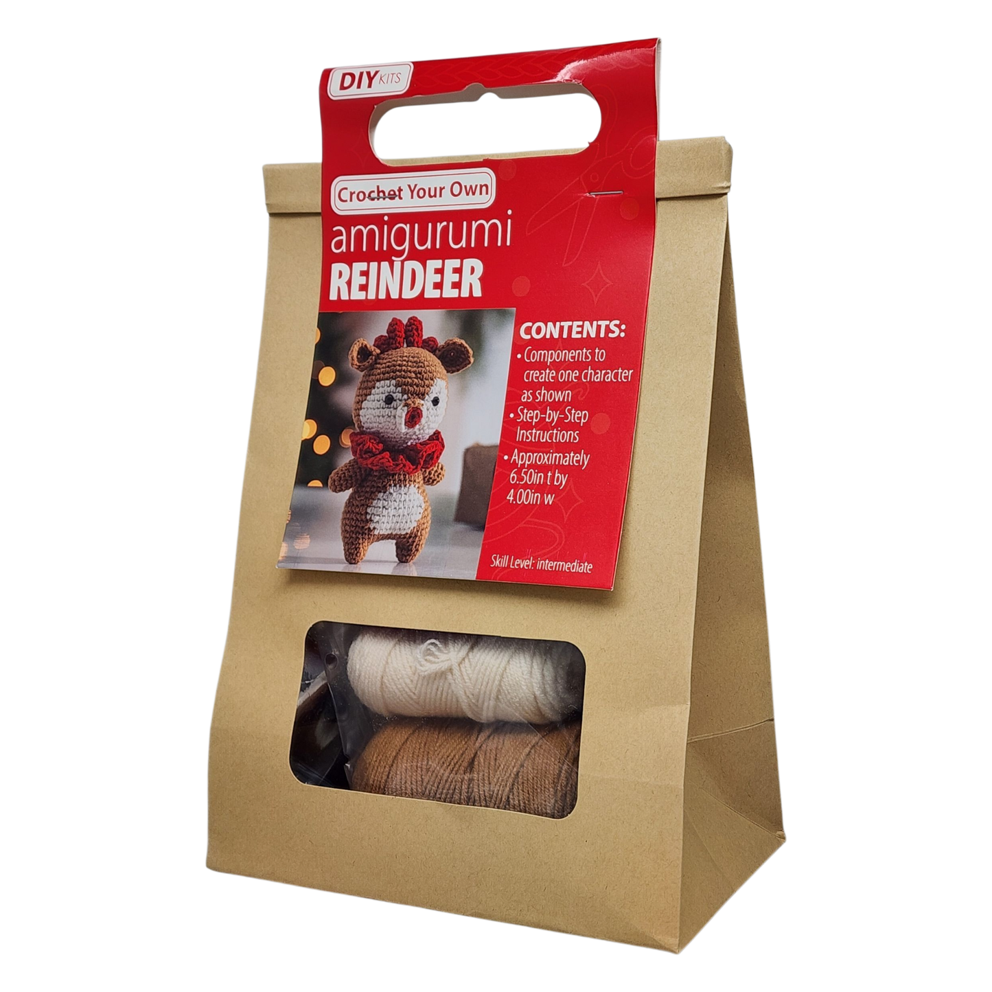 Amigurumi Crochet Kit - Reindeer
