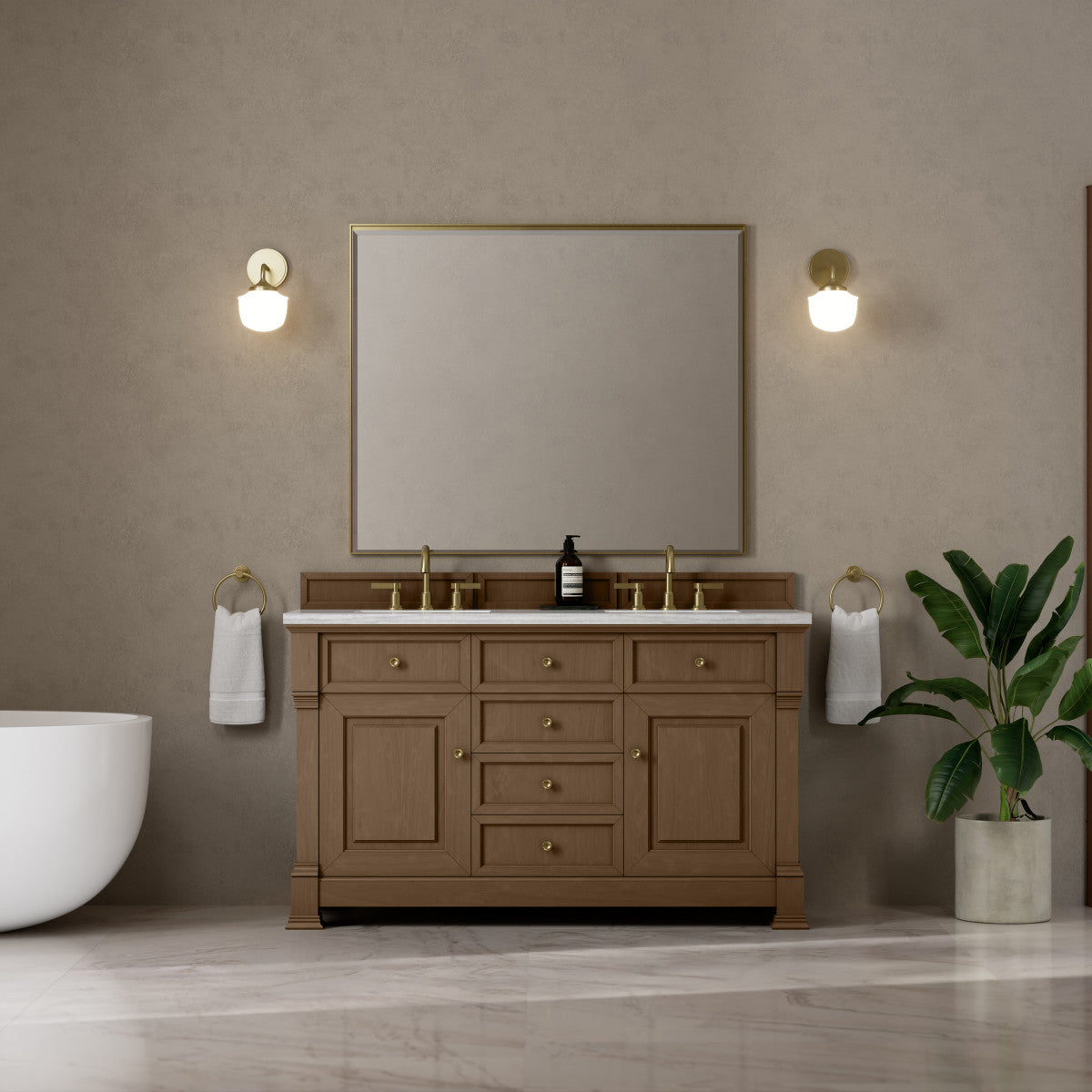 Brookfield 60" Double Vanity