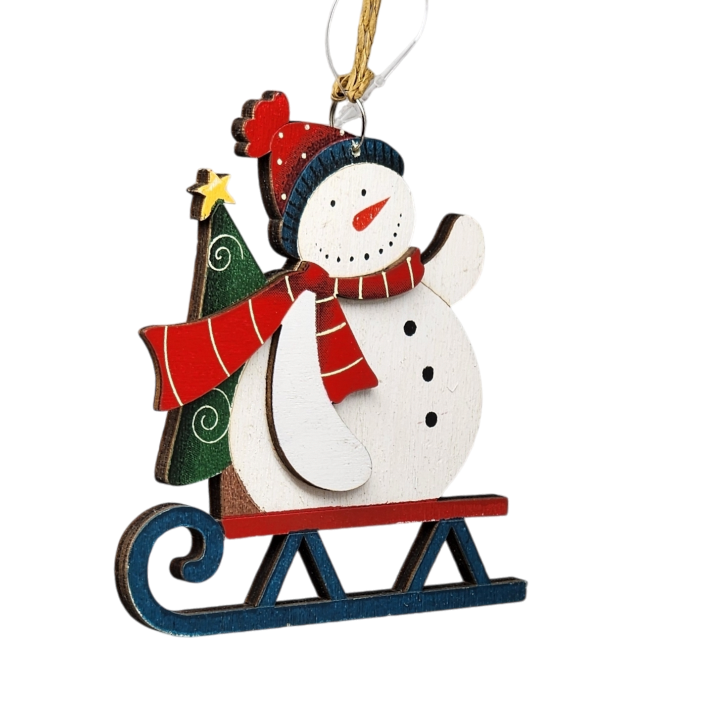 Rustic Wood Ornament -