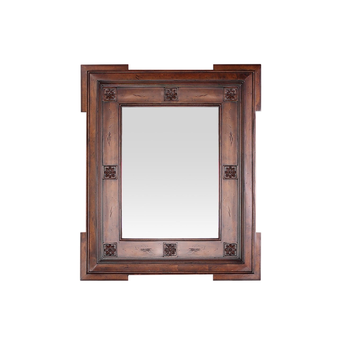 Regent 30" Mirror, English Burl