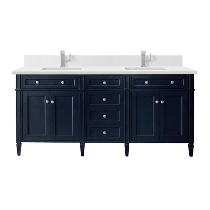 Brittany 72" Double Vanity Cabinet