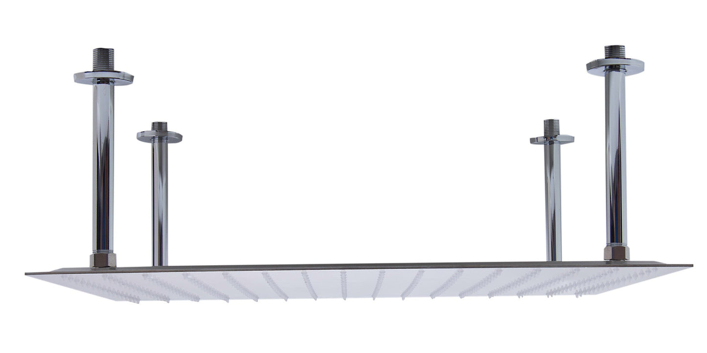ALFI brand RAIN24S 24" Square Ultra-Thin Rain Shower Head