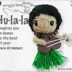 Hu La La Boy String Doll Keychain