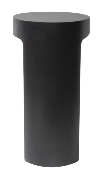 ALFI brand  ABST66BM Black Matte Solid Surface Resin Bathroom / Shower Stool