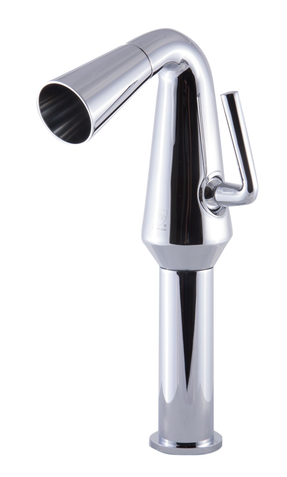 ALFI brand AB1792 Single Hole Tall Cone Waterfall Bathroom Faucet
