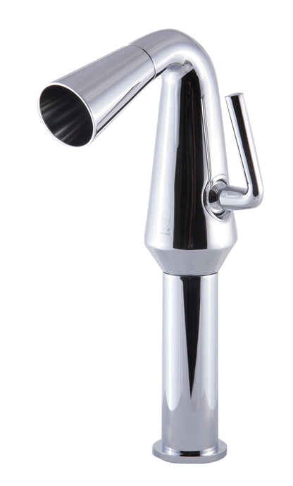 ALFI brand AB1792 Single Hole Tall Cone Waterfall Bathroom Faucet