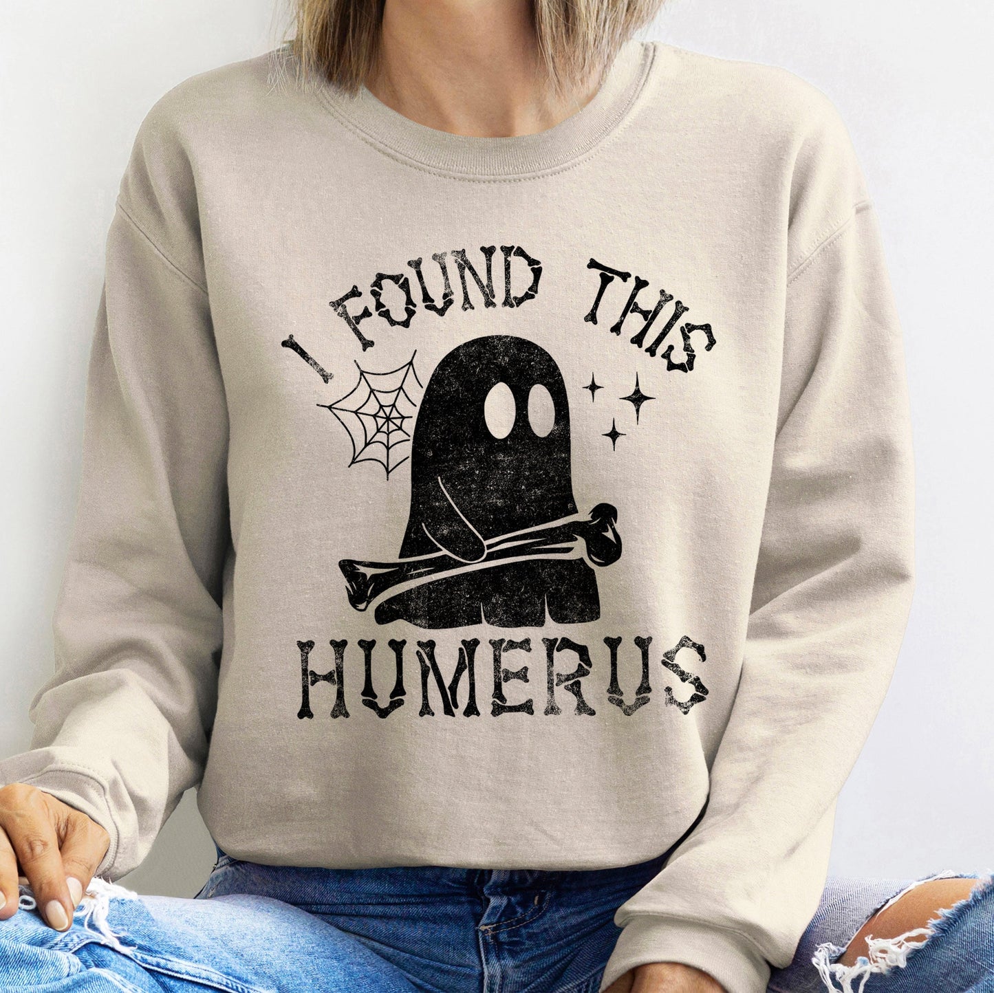Humerus Ghost Halloween Sweatshirt