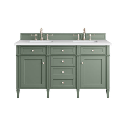 Brittany 60" Double Vanity Cabinet