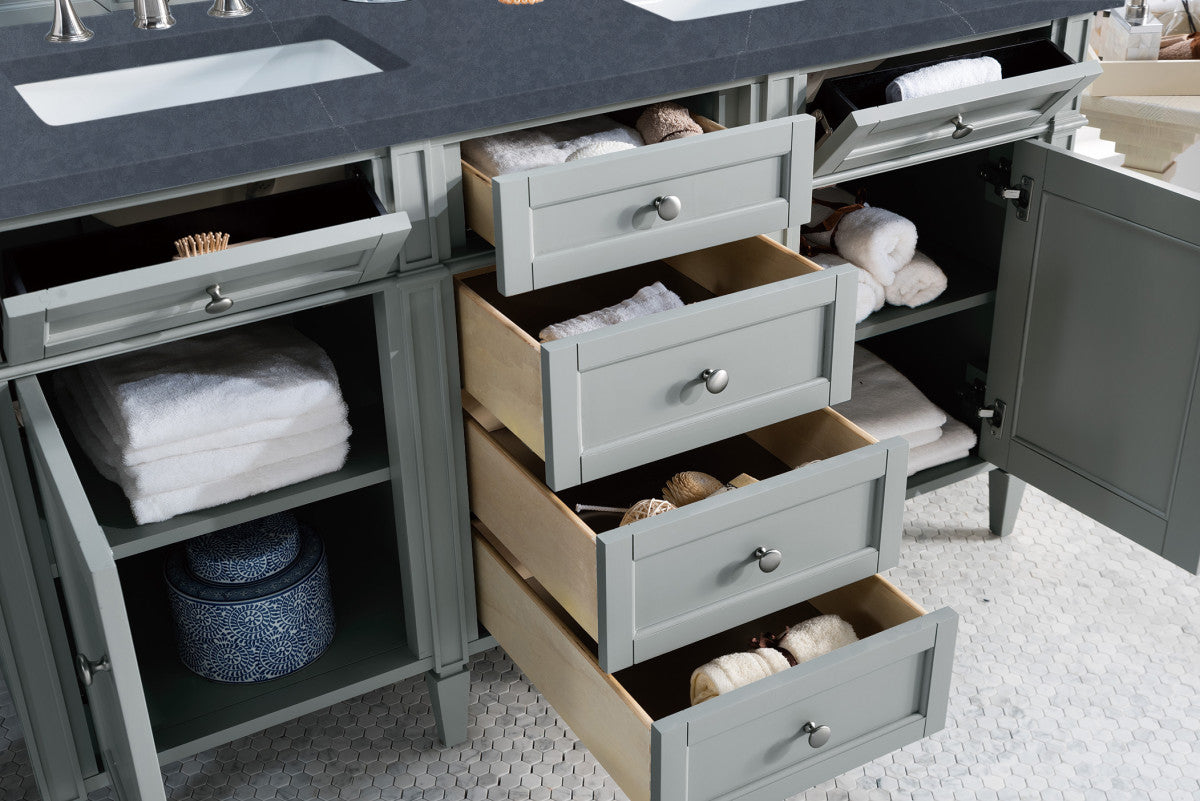 Brittany 60" Double Vanity Cabinet